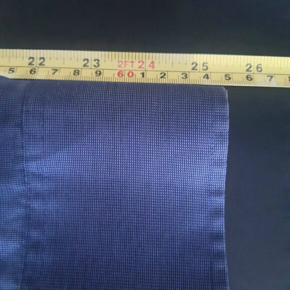 Selected SZ M Men's Woven Blue Button Up Dress Shirt From UK - Picture 11 of 12